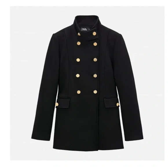 Zara wool blend coat